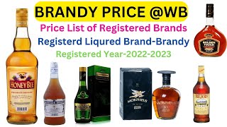 Brandy Price in West Bengal