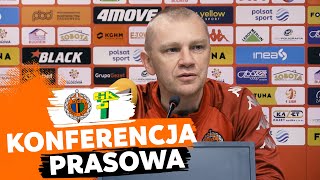 Wideo: Konferencja prasowa po meczu Chrobry Gogw - Grnik czna