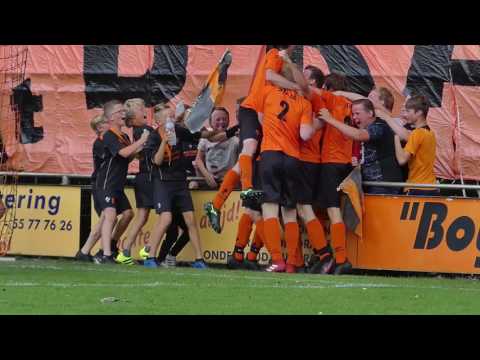 Giel Goossens scoort 1 - 0 (Keijenburgse Boys 1 - DVV 1, 05-06-2017)