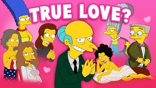 Mr Burns' MESSED UP Love Life in The Simpsons
