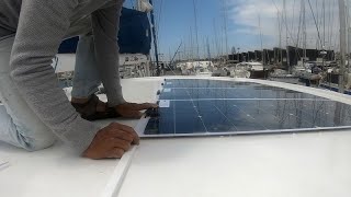solar panel almost catches on fire