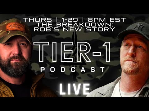 The Breakdown: Rob O'Neill's New Story | Tier1 Podcast Live