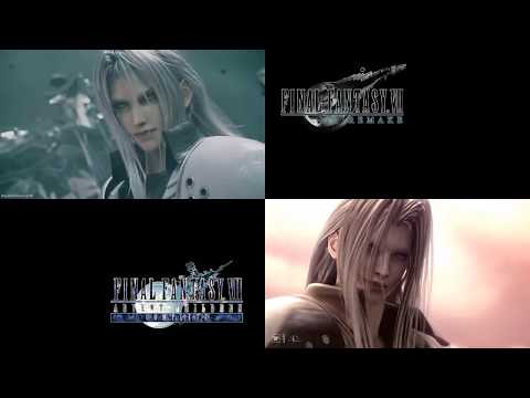 Sephiroth Fight FFVII Remake VS Advent Children Comparison