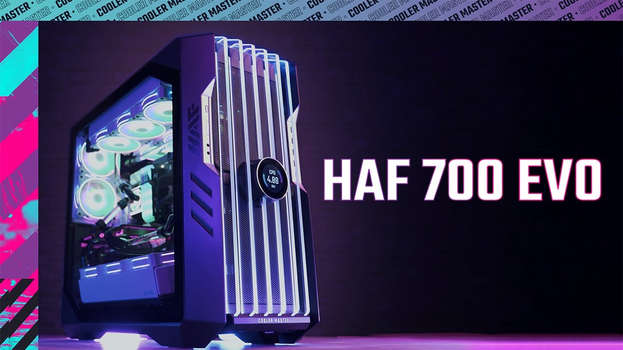 Cooler Master PC-Gehäuse HAF 700 EVO Schwarz