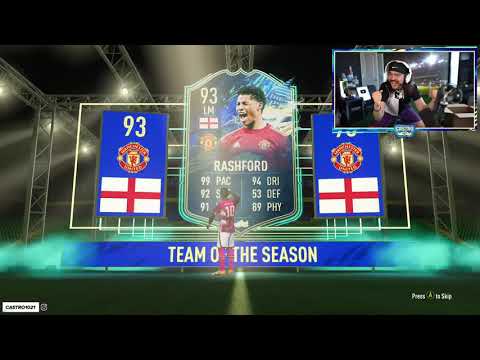Castro Packs TOTS MARCUS RASHFORD!!! Tots Fifa 21 Pack opening