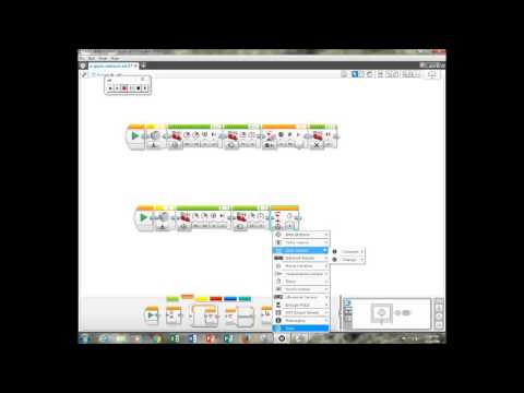 Lego Mindstorm EV3 Using the Gyro Sensor to Turn Tutorial