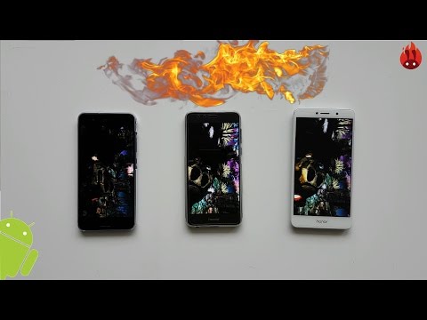 Huawei P10 vs. Honor 6X vs. Honor 8 - Antutu Thermal Throttling Benchmark Test!