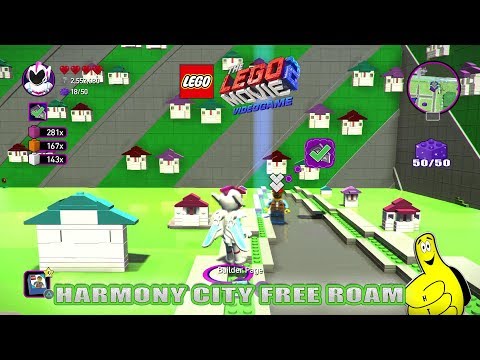 Lego Movie 2 Videogame: Harmony City FREE ROAM - HTG