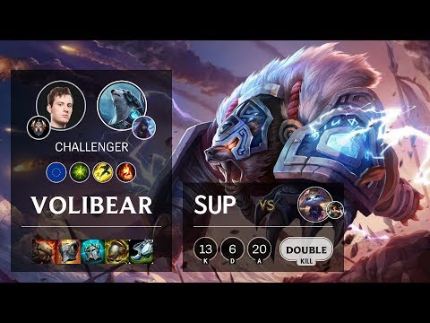 Volibear Support vs Yuumi - EUW Challenger Patch 10.7