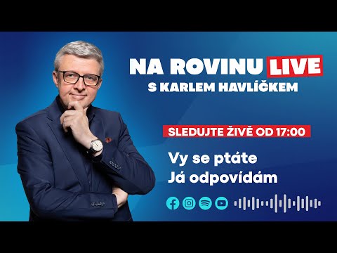 NA ROVINU s Karlem Havlíčkem. Ptejte se na aktuální témata.