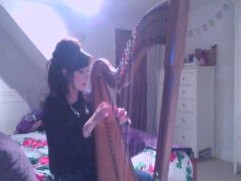 Royals - Lorde (Harp/Vocal Cover by Erika Kelly)