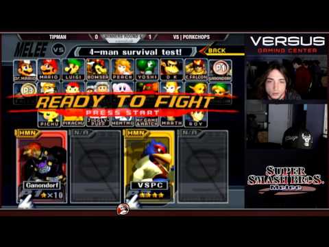 Versus Melee Weekly 2/8/16 - Winners R4 - Tipman (Ganondorf) vs VS|Porkchops (Falco)