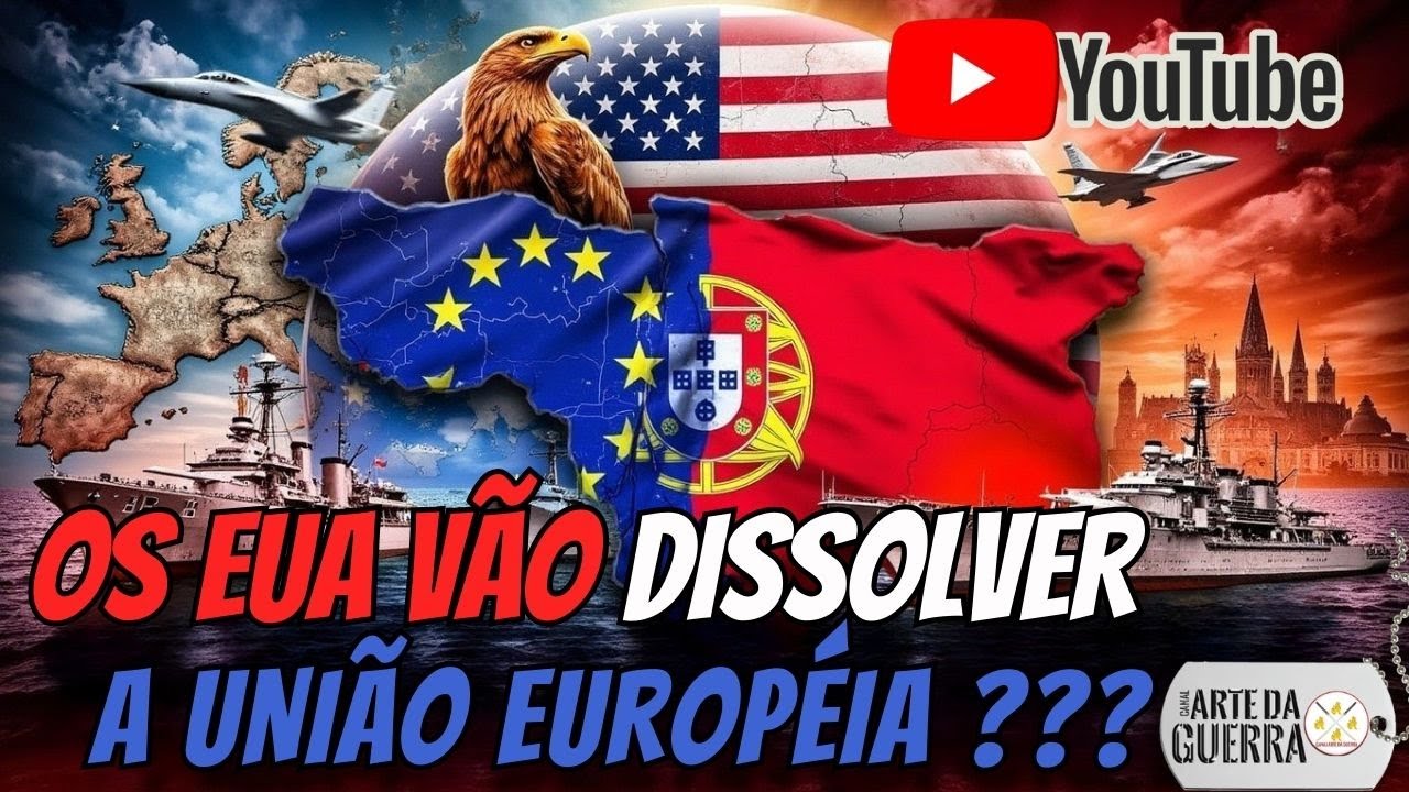 Os EUA Querem Fazer com a União Europeia  a Mesma  Coisa Que Fizeram com o Imperio Portugues  !!!