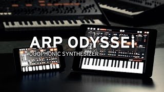 Video thumbnail for ARP ODYSSEi | The legendary analog synthesizer for iOS by ARP