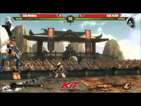 KIT MK: GGA Waffles(Smoke) vs GGA 16 bit(Kitana)
