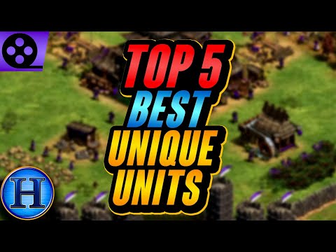 Top 5 Best Unique Units In AoE2
