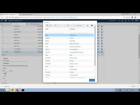 Maximo Configuration Basics - 02 - Add a field to Database and display it on an app screen