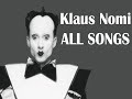 Klaus Nomi - All Songs (eng + rus sub)