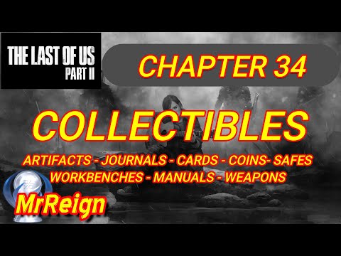 The Last of Us 2 - Chapter 34 The Decent - All Collectible Locations