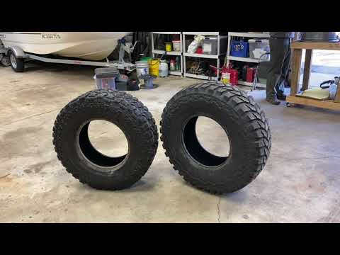 35 vs 37 tire, weight, performance, aesthetics and corroded beadlocks