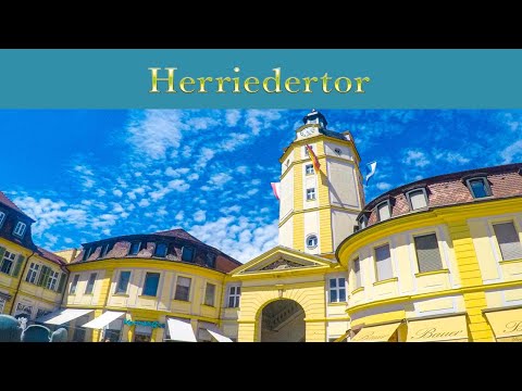 Herriedertor, one of the city gates in Ansbach.