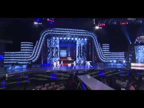 [HD]101229 SBS Gayo daejun Super Junior - Intro + BONAMANA