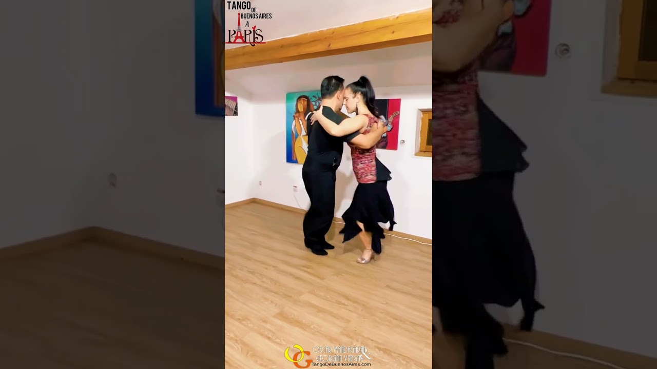 #vals Musicality Demo3 Online  group lesson 9/1/2023 #tangodancers Georgina Vargas Oscar Mandagaran