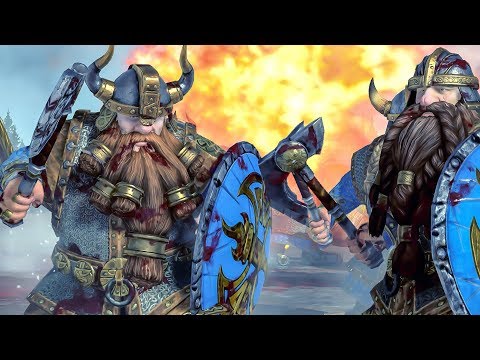 DWARFS vs SKAVEN - Total War WARHAMMER 2 Cinematic Battle Machinima