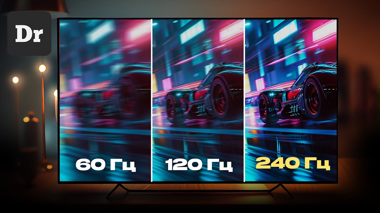 Почему 240/120 Гц ОБМАНЫВАЮТ наш мозг: НАУЧНО О ПЛАВНОСТИ