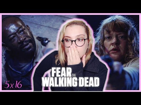 Fear The Walking Dead Season 5 Episode 16 "End of the Line" REACTION! (Season Finale)