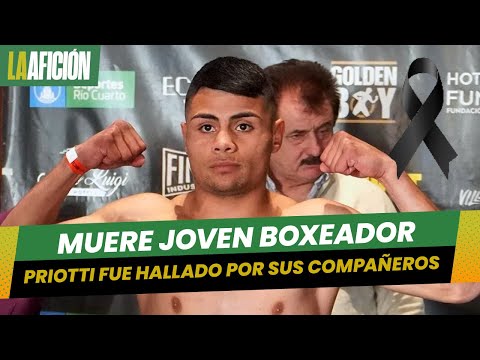 Encuentran muerto a Fabricio Priotti, promesa del boxeo argentino