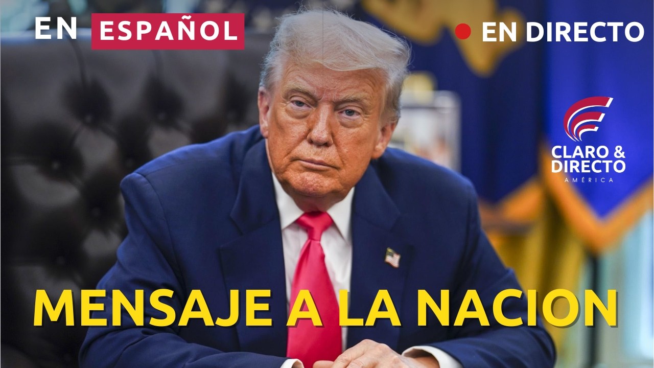 EN ESPAÑOL: URGENTE DONALD TRUMP ENVIA MENSAJE A LA NACION DESDE CASA BLANCA
