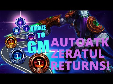 Zeratul Might of the Nerazim - Autoatk Zeratul Returns! - Bronze to GM Season 3 (Gold 1)
