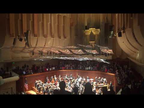 Israel Philharmonic Orchestra plays Hatikvah (Israeli national anthem)