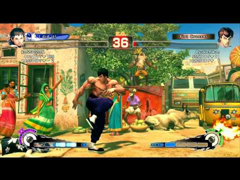 SSF4 AE: kof2002UM (Sakura) VS Ryukichikun (Fei Long)