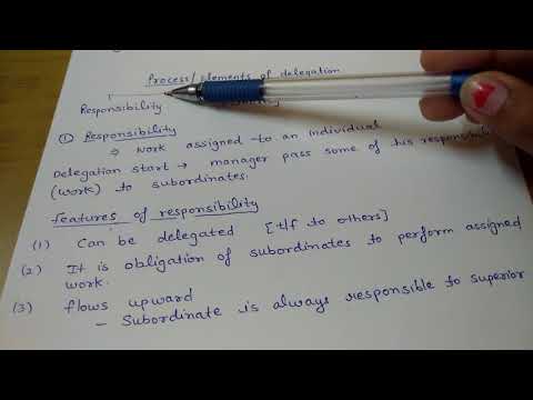 authority and power meaning features and difference business organisation management bcom