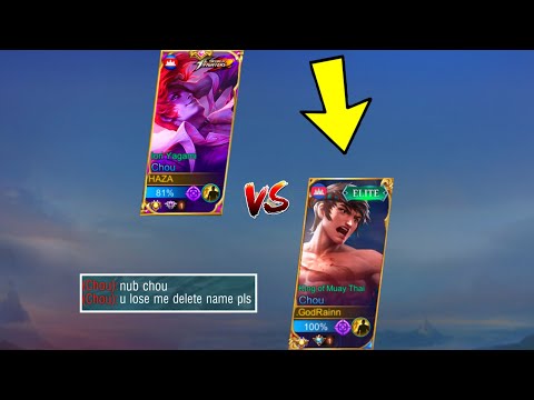 HAZA vs TOP 1 GLOBAL CHOU | WHO WILL WIN?!