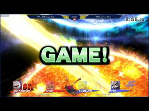 TBH5 Smash 4 - KSev & DICKS vs ANTi & Abadango - Top 8 Losers