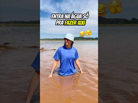 Gerações ENTRANDO na água👶🧑🧓#shorts