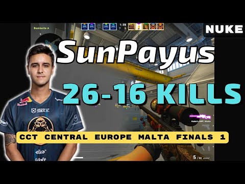 CSGO POV ENCE SunPayus (26-16) vs Movistar Riders (Nuke) 𝙒𝙞𝙣 (16-5) CCT Central Europe Malta Finals1