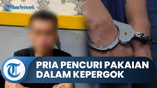 Aksi Pria Pencuri Pakaian Dalam Wanita Tepergok Warga, Ternyata Beraksi hingga ke Bogor