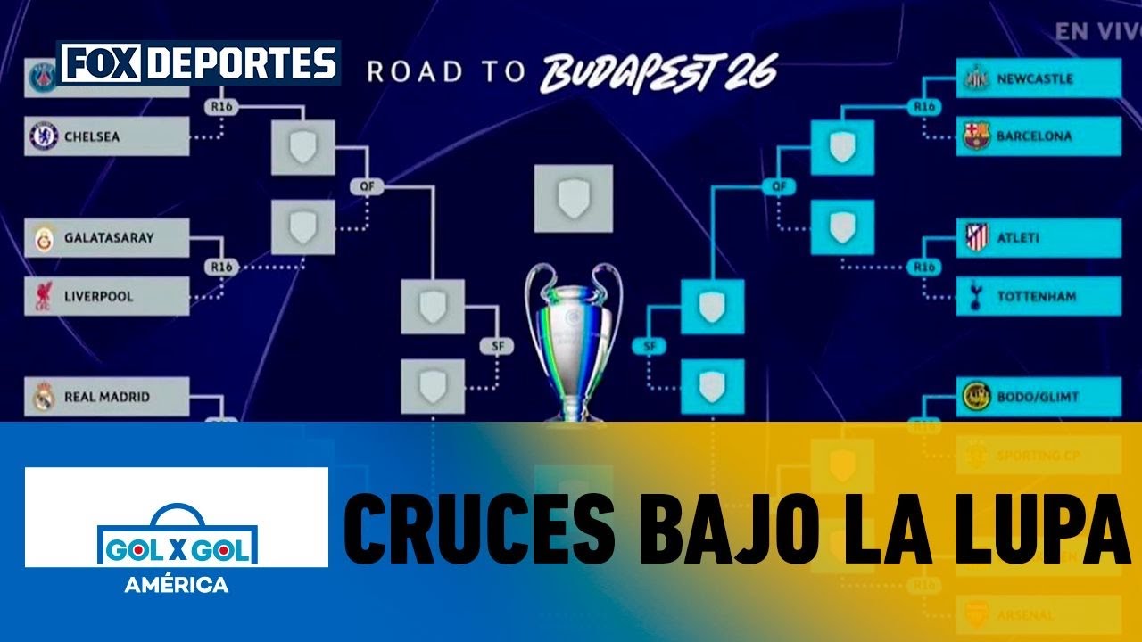 🔥 ¡DEFINIDOS LOS OCTAVOS! | ¿El sorteo favorece al Barcelona y perjudica al Real Madrid? | GolXGol