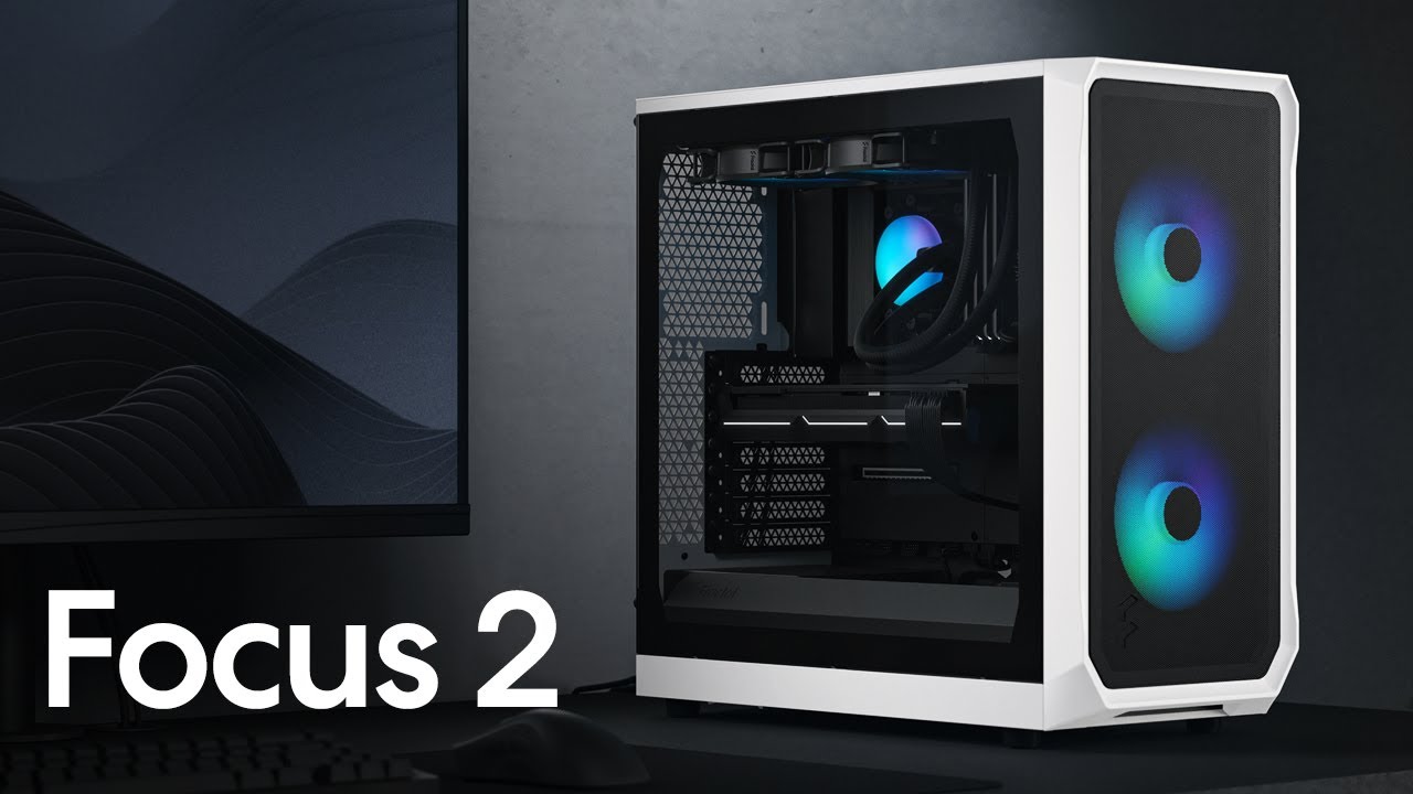 Fractal Design PC-Gehäuse Focus 2 Solid Schwarz