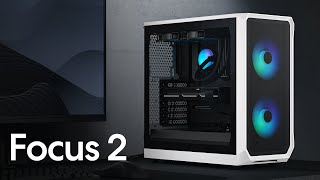 Fractal Design Focus 2 RGB TG Clear Tint (블랙)_동영상_이미지