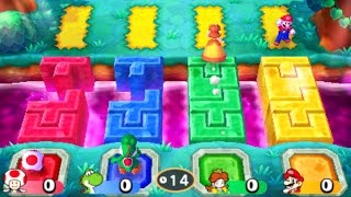 Mario Party Star Rush - All Free-For-All Minigames