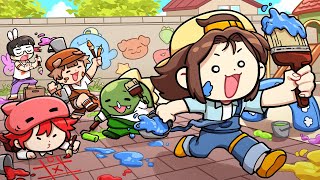 꼬마 악동들의 야생 색칠하기 빙고 ㅋㅋㅋ