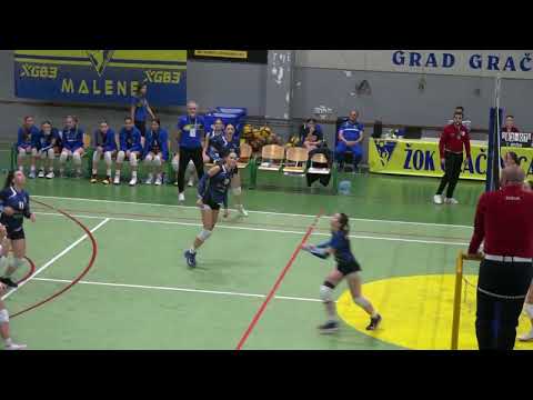 Odbojka žene;  Gračanica - Sloboda 0 : 3