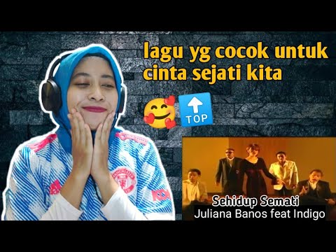 Juliana Banos feat Indigo - Sehidup Semati | 🇮🇩 REACTION