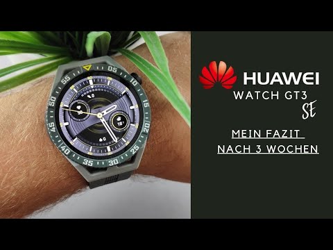 Huawei Watch GT3 SE I Mein Fazit nach 3 Wochen Test I Review I deutsch I 2022 I 4K