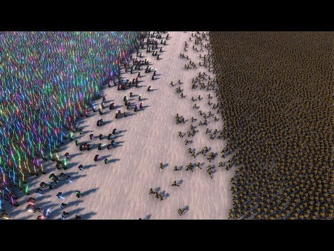 40000 JEDI vs 20000 WOLVERINE - Ultimate Epic Battle Simulator
